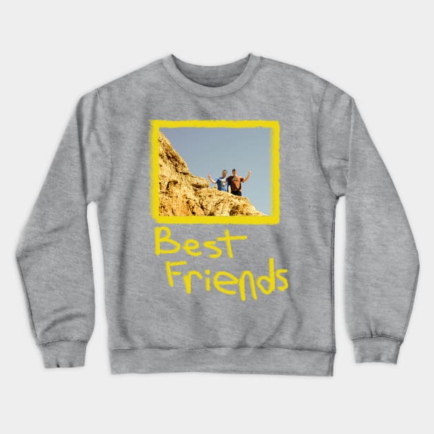 Best Friends V1 Crewneck Sweatshirt by Bguffalo